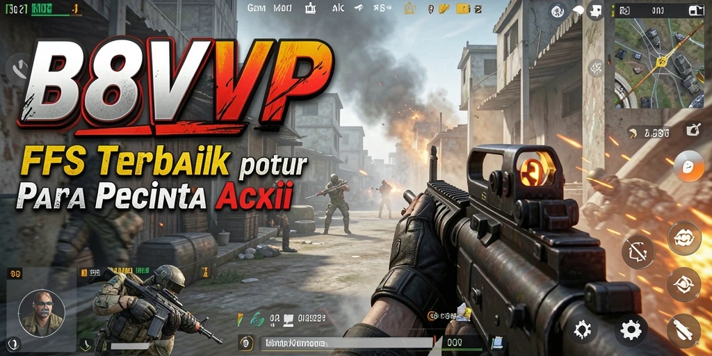 Screenshot gameplay B8VIP yang intens dan mendebarkan.
