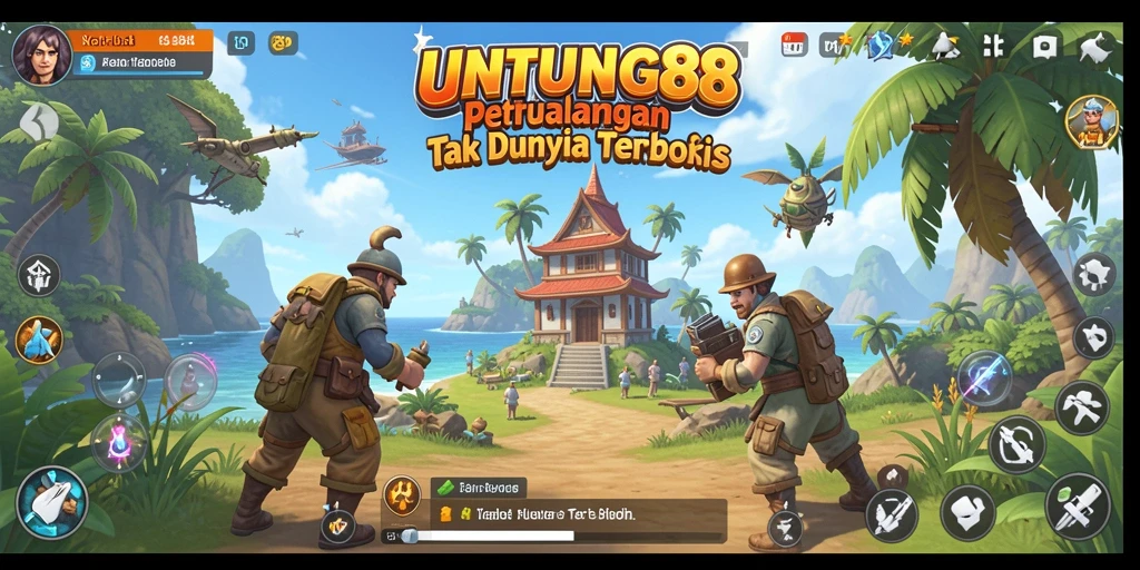 Gameplay seru dan petualangan di dunia terbuka UNTUNG88.