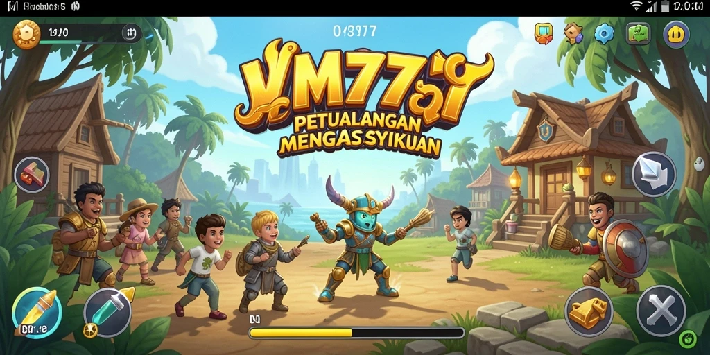 Screenshot gameplay <strong>VM777</strong> menampilkan aksi seru dalam permainan Arcade.
